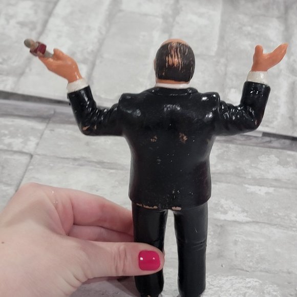 Mean Gene Okerlund 1986 WWF LJN Titan Sports 8" Vintage Wrestling Action Figure - Picture 6 of 12